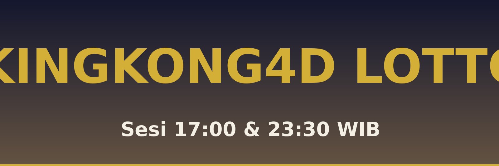 Kingkong4D Lotto Pangkalan Kuras
